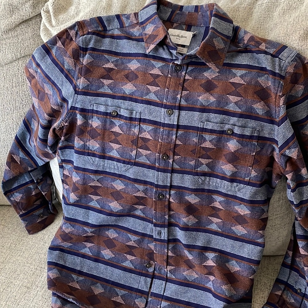 Mens Goodfellow flannel never worn